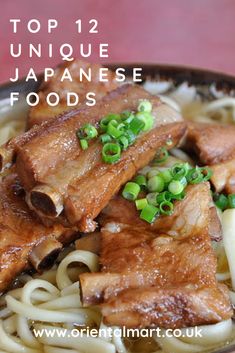 top 12 unique japanese foods to eat in japan