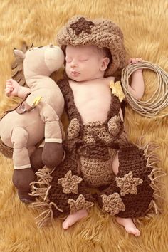 Cowboy Outfit - Crochet Cowboy Chaps, Diaper Cover, and Cowboy Hat - Photography Prop - (24 MONTHS SIZE) Baby Boy Crochet Outfits, Baby Crochet Outfits, Baby Shoes Diy Pattern, Baby Boy Cowboy, Crochet Newborn Outfits, Crochet Baby Costumes, Crochet Outfits, Baby Shoes Diy, Foto Newborn