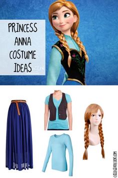 an image of princess anna costume ideas