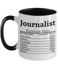 a black and white coffee mug with the words cardiollogist nutrition fact on it