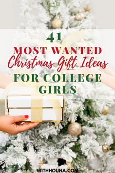 The Most Wanted Christmas Gift Ideas For College Girls Students Christmas, Simply Life