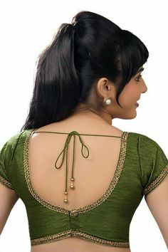 Blouse Neck Shape Design, Blouse Back Neck Shapes, Neck Shapes, Blouse Simple, Neck Patterns, Blouse Ideas, Saree Tassels