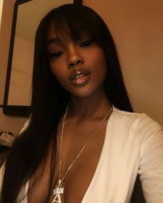 Natural Straight Hair, Straight Lace Front Wigs, Long Straight Hair, Straight Human Hair, Hair Weave, Wigs With Bangs, Black Girls Hairstyles, Brazilian Hair, Instagram Foto