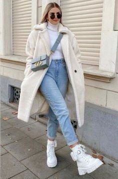 Fashion Week Dresses, Winter Outfit Inspiration, Outfit Jeans, Cooler Look