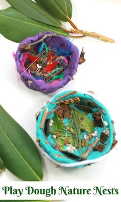 three different types of brooches sitting next to each other