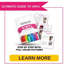 the ultimate guide to vinyl with full color pictures and instructions for making your own book