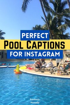 People on loungers by pool with Perfect Pool Captions for Instagram Swimming Pool Quotes Funny, Poolside Instagram Captions, Pool Picture Captions, Instagram Captions For Pool Pictures, Caption For Swimming Pool Pictures Instagram, Pool Captions For Instagram Baddie, Captions For Swimming Pool Pictures, Pool Day Insta Captions, Pool Days Quotes