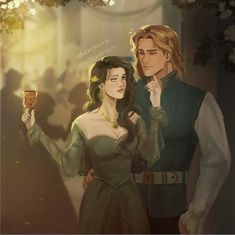 Aedion And Lysandra, Lysandra And Aedion, Kingdom Of Ash