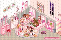 an image of a living room in the style of barbie's house with furniture and accessories