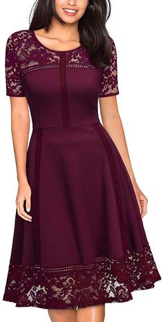 a424ed4bd3a7d6aea720b86d4a360f75desc38205392ri Retro Fashion Outfits, Classy Dress Outfits, Vintage Style Dresses, Classy Dress, African Dress, Deep Purple