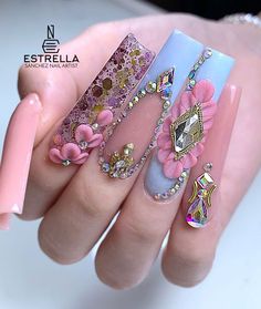 Candy hearts Valentine’s Day nails 2024 | Valentines Nail French Bling Nails Rhinestones, Buchonas Nails, Nail Art Designs 2023, Nail Designs Bling, Ideas For Short Nails