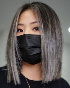 Collarbone Lob, Smokey Hair, Blonde To Brown, Brown Lob, Mushroom Blonde, Gray Balayage