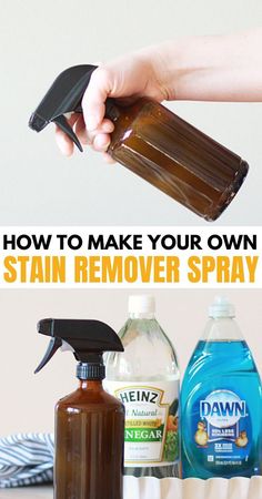 how to make your own stain remover spray and disinfectant for furniture