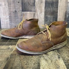 In used condition. Boots have marks, scuffs, scratches, and show heel wear. See photos. Shipping with USPS priority mail. Cowboy Boots Mens, Boots Mens, Red Wing, Gold Labels, Mens Shoes Boots, Red Wings, Priority Mail, Boots Men, Cowboy Boots