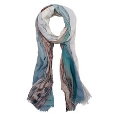 The beach in a scarf. Luxury linen mix scarf depicting New Zealand beach scene. Scarf For Summer, New Zealand Beach, Beach Scene, Luxury Linen