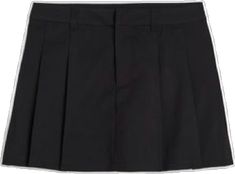 Chic Pleated H&m Bottoms, Chic Pleated Bottoms By H&m, H&m Cotton Skirt, H&m Casual Pleated Skirt, Casual Pleated Skirt By H&m, Fitted Pleated H&m Skirt, H&m Pleated Casual Skirt, Fitted Pleated Skirt By H&m, Fitted Pleated Skirt From H&m