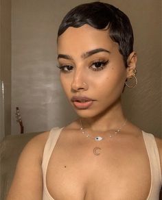 Finger Waves Short Hair, Short Hair Inspo, Twa Hairstyles, Natural Hair Cuts, Natural Hair Short Cuts, Cut Life, Short Hair Pixie, Short Hair Pixie Cuts, Finger Waves