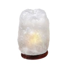 Home & Linens Nature's Artifacts Small White Salt Lamp Salt Crystal Lamp, White Himalayan Salt Lamp, Himalayan Rock Salt Lamp, Salt Rock Lamp, Cord Wood, Colorful Lamps, Himalayan Salt Crystals, Cord Set, Salt Crystal