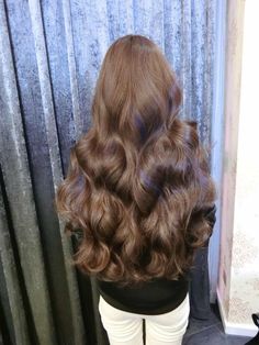 Long Face Hairstyles, Face Shape Hairstyles, Long Brunette, Beautiful Curly Hair, Long Wavy Hair, Loose Curls, Beautiful Long Hair, Long Curly Hair