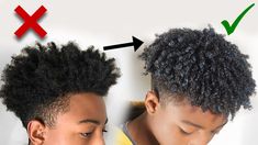 HOW TO GET CURLS ON THICK NATURAL HAIR FAST | Men's/boys Hair Tutorial - YouTube 4c Defined Curls Men, From Afro To Curly, Twisted Afro Men, How To Curl Your Natural Hair Afro, How To Make Hair Black Naturally, Hairstyles For Afro Hair Men, How To Get Curly Hair Men Black, Coils On Natural Hair Boys, 4c Curly Hairstyles Men