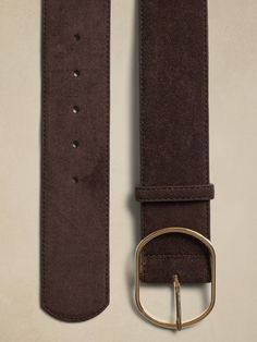 This statement piece is perfect for wearing over dresses. Made exclusively for Banana Republic Factory. #533072 Suede Belt, Banana Republic Factory, Buckle Belt, Belts For Women, Belt Buckles, Faux Suede, Classic Black, Statement Pieces, Banana Republic