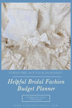 the helpful bridal fashion budget planner