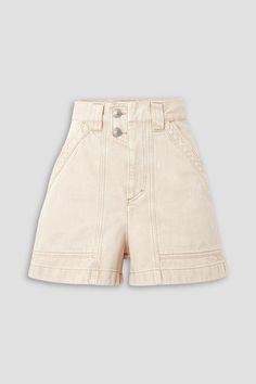 Isabel Marant Etoile, Denim Accessories, Denim Shorts Women, Short En Jean, S Models, Denim Shirt, Jeans Shorts, Isabel Marant, Cotton Shorts