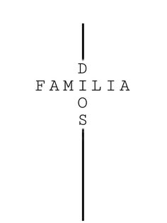 the logo for d'familia doss, an italian fashion label designed by person