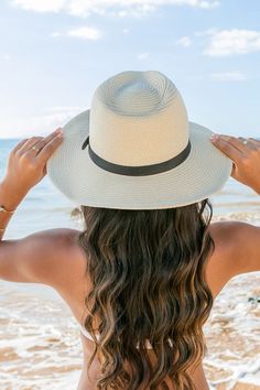 Stay beach ready with this Drawstring Panama Hat! The drawstring ensures a secure fit while you soak up sunny days. Perfect for summer outings, this hat's classic look will keep you stylish while keeping the sun at bay. Time to enjoy the sunshine with this must-have accessory. Drawstring accentInternal wired brim for perfect stylingFaux leather beltMaterial: 90% straw/ 10%polyesterBrim length: 3.5" Christmas Coat, Plus Jumpsuit, Drawstring Detail, Sequin Outfit, Usa Outfit, Faux Leather Belts, Denim Gift, Beach Ready, Sweaters And Leggings