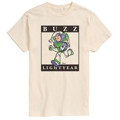 Spruce up your casual wardrobe with this Toy Story 4 Men's Buzz Graphic Tee. © Disney / Pixar FEATURES Crewneck Short sleeveFIT & SIZING ClassicFABRIC & CARE Solid colors: cotton; Heather colors: cotton, polyester Machine wash Imported Size: L. Color: Cream. Gender: male. Age Group: adult. Disney Clothes, Pixar Toys, Disney Outfits, Ash Grey, Toy Story, Casual Wardrobe, Disney Pixar, Pixar, Unisex T Shirt