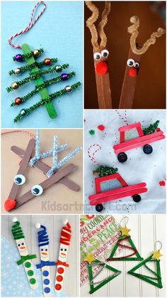 christmas crafts for kids to make