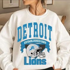 Unisex Sweatshirt - Materials: 50% Combed Ringspun Cotton And 50% Polyester; Light Fabric (4.3 Oz/Yd (146 G/M)); Runs True To Size. - Size: Available In S, M, L, Xl, 2xl - Fast Shipping: Printed And Shipped Directly From Usa. - Great Gift Ideas: Buy It Now And Make It A Great Gift For Yourself Or Your Beloved Ones On Birthday, Halloween, Christmas, New Year, Father's Day, Mother's Day, Anniversary Day, Valentine... Collegiate White Sweatshirt With Screen Print, White Collegiate Sweatshirt With Screen Print, White Collegiate Style Sweatshirt With Screen Print, Collegiate White Sweatshirt With Text Print, White Long Sleeve College Shirt, White Long Sleeve Shirt For College, White Fan Apparel Shirt With Letter Print, White Letter Print Shirt For Fan Apparel, White Letter Print Shirt For Fans