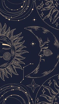 Pin on b a c k g r o u n d s | Cartazes vintage, Pôsteres art deco, Imagem de fundo para iphone Sun Moon And Stars, The Sun And Moon, Witchy Wallpaper, Trippy Wallpaper, Hippie Wallpaper, Phone Wallpaper Patterns, Art Wallpaper Iphone, Phone Wallpaper Images, Moon And Stars