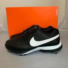 Nike Men's Air Zoom Victory Tour 2 Boa Golf Shoes Black Wide Size 8 7 Dj6573 001 Brand New Never Worn Comes As Shown With Box But Missing Lid. Feel Free To Send Offers :) Technically A Mens Shoe Size 7 And 8 But Converts To A Womens Size 8.5 And 9.5 Black Sneakers With Vented Sides And Round Toe, Black Golf Shoes With Cushioned Footbed And Round Toe, Sporty Black Golf Shoes With Round Toe, Sporty Black Golf Shoes With Rubber Sole, Black Sports Shoes With Boost Midsole, Golf Shoes With Boost Midsole And Round Toe, Black Sporty Golf Shoes With Rubber Sole, Black Golf Shoes With Cushioned Footbed, Nike Golf Shoes With Synthetic Material And Round Toe