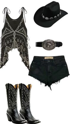 Rock Star Outfit, Country Attire, Looks Country, Fasion Outfits, Nashville Outfits, Country Concert Outfit, Concert Fits, Cowgirl Outfits