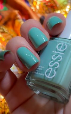 A complete review of the Essie Mint Candy Apple nail polish with swatches - a gorgeous mint green nail color perfect for spring and summer!
-
-
-
-
essie mint candy apple swatch - best mint nail polish colors - best drugstore nail polish brands - spring nails ideas - summer nails ideas - winter nails ideas - essie winter nail polish colors - essie mint candy apple nail swatch - best green nail polish swatches - mint green nails ideas