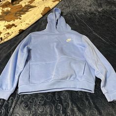 Boys Or Girls Xl Hoodie. Perfect Condition, Never Worn. Nike Hooded Sweatshirt, Cozy Blue Hoodie Outerwear, Nike Hooded Hoodie With Pockets, Nike Blue Hoodie With Adjustable Hood, Light Blue Long Sleeve Hoodie With Kangaroo Pocket, Blue Nike Hoodie For Fall, Nike Blue Hoodie For Fall, Light Blue Fleece Sweatshirt With Drawstring Hood, Light Blue Hooded Sweatshirt With Kangaroo Pocket