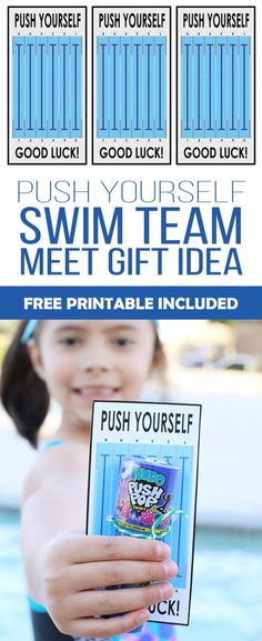 Swimming Good Luck Gifts, High School Swim Team Banquet Ideas, Swim Team Games, Swim Team Gifts Treats, Swim Buddy Gift Ideas, Swim Team Bonding Activities, Swim Meet Themes, Swim Team Gift Bags, Swim Gifts Ideas Swimmers