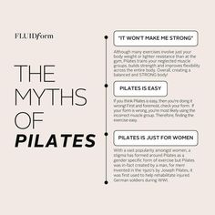 the anatomy of pilates and how they are used to make them more attractive