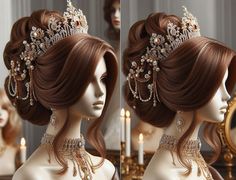 Bridal Hair Tutorial, High Fashion Hair, Before And After Pics, Cosplay Hair, Haircuts For Medium Hair, Hair Up Styles