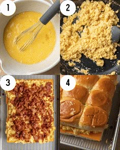 the steps to make an egg casserole recipe