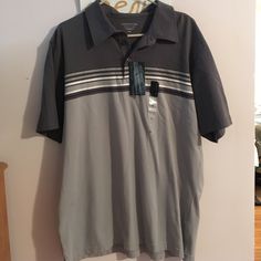 Multi Shades Of Grey. Short Sleeved Shirt Casual Cotton Golf Shirt, Polo Shirt Colors, Shades Of Grey, Shirt Color, Short Sleeve Shirt, Polo Shirt, Mens Shirts, Man Shop, Shades