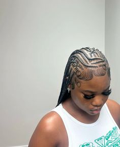 (not my work) Stitch Braid, Braided Mohawk, Braided Hairstyles For Black Women Cornrows, Natural Hair Diy, New Hairstyles, Hairstyles 2024, Feed In Braids Hairstyles, African Hair Braiding Styles, Braided Cornrow Hairstyles