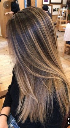 Different Types Of Highlights For Hair, Types Of Highlights For Hair, T Section Highlights Hair, Different Types Of Highlights, Highlight Types, Long Hair With Highlights, Heavy Highlights On Dark Hair, Dimensional Hair, Hair Doos