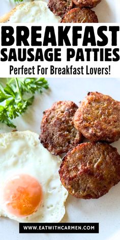 breakfast sausage patties perfect for breakfast lovers