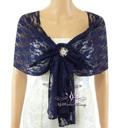 Bridal Lace Wrap, Navy Blue Lace Shawl, Bridal Lace Shrug, Shawl, Faux Fur Wrap, Elastic Lace Wrap, Evening Shawls And Wraps, Wedding November, Evening Wrap, Wedding Scarf, Lace Shrug, Wedding Shrug, Evening Wraps, Faux Fur Wrap, Evening Shawls