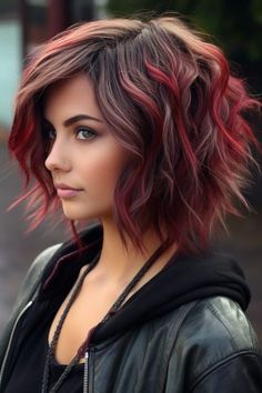 Rocker Chic Hair, Women Hair Dye, Book Styling, Edgy Hair Color, Edgy Haircuts, Dye Ideas, Hair Appointment