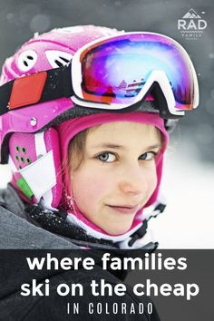 Family vacations in Colorado - Destinations for families to ski and snowboard on the cheap! Winter time outdoor adventures never looked so good (and affordable)! #travel #colorado #traveldestinations #traveltips #travelhacks #budget #budgettravel #skiing Cheap Winter Vacations, Skiing Family, Skiing In Colorado, Vacation Colorado, Colorado Family Vacation, Family Skiing, How To Ski, Winter Family Vacations, Colorado Resorts