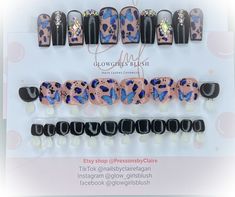 Custom make your press on nails and matching toes  Nails are sets of 10  Let me know shape and size of your nails  Toes come in sets of 20 0-9 sizes Toes Nails, Art 2024, Custom Press On Nails, Long Acrylic, Birthday Nails, Nail Design Ideas, Nails Toes, Acrylic Press On Nails, Minimalist Nails