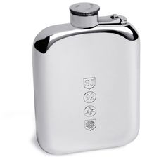 a stainless steel flask shaped like a flask